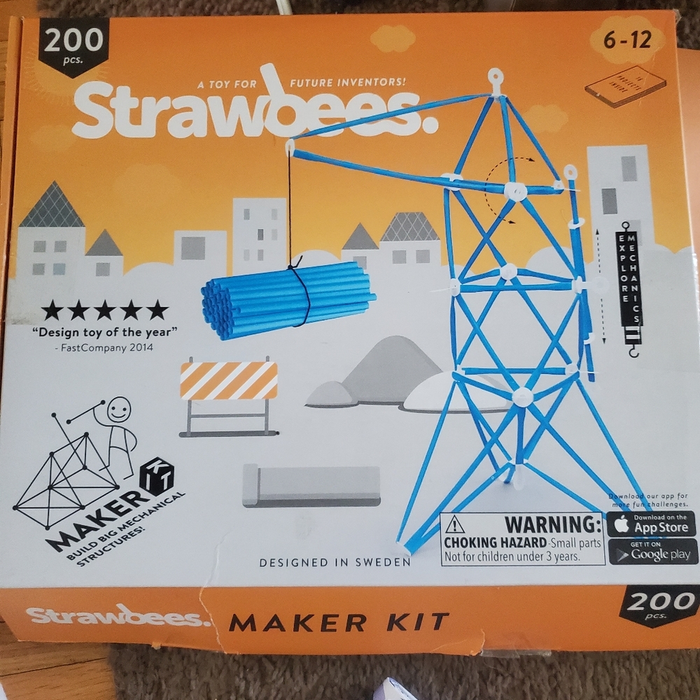 Strawbees maker kit